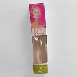Vintage Phillips No. 9 Wrist Saver Hair Brush